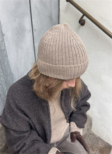 Soil Aarhus Beanie Light Camel